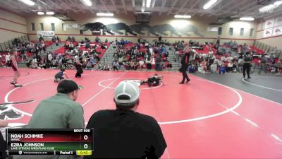 84 lbs Cons. Semi - Ezra Johnson, Lake Stevens Wrestling Club vs Noah Schimke, NWWC