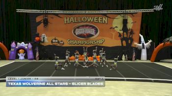 Texas Wolverine All Stars - Slicer Blades [2025 L1 Junior - D2 Day 1] 2025 Cheer Power San Antonio Halloween Challenge