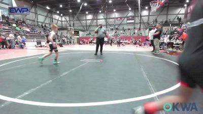 67 lbs Rr Rnd 1 - King Walker, Tulsa Blue T Panthers vs Emmitt Pinkston, Catoosa Youth Wrestling