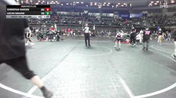60 lbs Quarterfinal - Christian Garces, Jersey 74 vs Lucas Krause, Fair Lawn