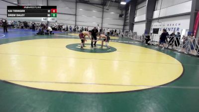 132 lbs Consi Of 16 #1 - Trevor Christenson, KS vs Bekim Zherka, FL