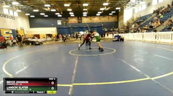 190 lbs Round 7 (8 Team) - Landon Slater, Panhandle Gator Dogs vs Bryce Johnson, Cowboys WC