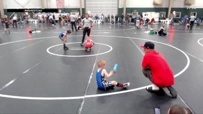 55 lbs Cons. Round 3 - Syrus Bazer, Nebraska Wrestling Academy vs Meyham Fitzgerald, Sherman Challengers