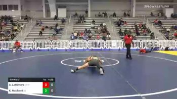 106 lbs Prelims - Adonis Lattimore, Junior Terps vs Kaeden Hubbard, Great Bridge