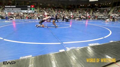 100 lbs Quarterfinal - Tajuan Davis, Team Tulsa Wrestling Club vs Matthew Meredith, RAW Wrestling Club