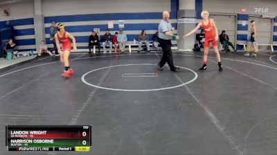 110 lbs Round 1 (8 Team) - Harrison Osborne, Buxton vs Landon Wright, VA Patriots