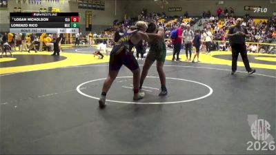 205 lbs Cons. Round 4 - Lorenzo Rico, MLK vs Logan Nicholson, Clark