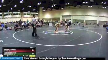 107 lbs Round 1 (10 Team) - Alexis Brown, Brutal Beauties vs Sydney Uhrig, SD Fire