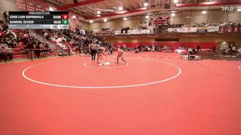 190 lbs Champ. Round 2 - Jose Luis Espindola, Grandview vs Samuel Ecker, Arlington