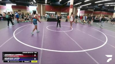 190 lbs Cons. Semi - Jamarkus Campbell, Finesse Wrestling Club vs Nehemiah Hayes, Finesse Wrestling Club