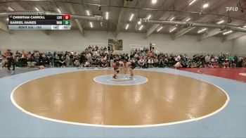 150 lbs Cons. Round 1 - Gabriel Haines, Windsor vs Christian Carroll, Loveland