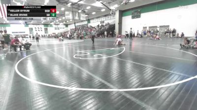 138 lbs Champ. Round 3 - Keller Byrum, Bentonville High School Wrestl vs Blake Irvine, Immortal Athletics Wrestling