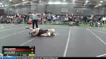 126 lbs Round 3 (8 Team) - Jake Hammer, Wyoming Gold vs Jace Blasius, South Dakota Rage