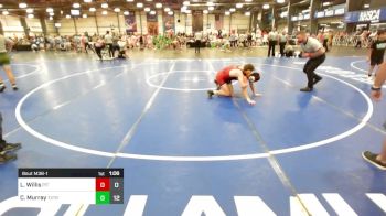 126 lbs Rr Rnd 1 - Logan Willis, Pit Crew Red vs Camden Murray, Terps Xtreme