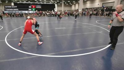 113 lbs Champ. Rd Of 128 - Cayden Scott, Raw Wrestling Club vs Cayden Engel, MWC Wrestling Academy