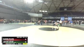 67 lbs 7th Place Match - Sloane Hyland, Outlaw Wrestling Club vs Ashton Lefler, Oak Harbor Wrestling Club