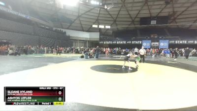 67 lbs 7th Place Match - Sloane Hyland, Outlaw Wrestling Club vs Ashton Lefler, Oak Harbor Wrestling Club
