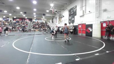 165 lbs Champ. Round 1 - Taylor Powers, Xavier Prep vs Geovani Robles, Savanna