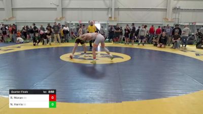 S-140 lbs Quarterfinal - Rylan Moran, OH vs Nathan Harris, SC