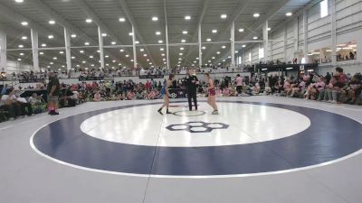 95 lbs Lexi Newman, Missouri Blue vs Sophia Zubia, California Gold