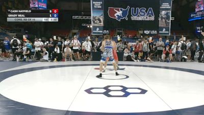 157 lbs Cons. Rd Of 16 - Cash Hatfield, Iowa vs Grady Neal, Illinois