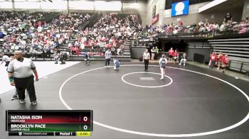 6A 125 lbs Quarterfinal - Brooklyn Pace, Copper Hills vs Natasha Isom, Westlake