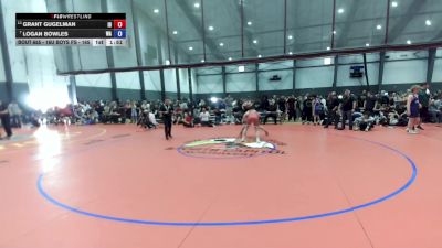 16U Boys FS - 165 lbs Cons. Round 4 - Grant Gugelman, ID vs Logan Bowles, WA