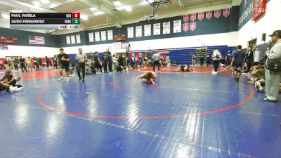 134 lbs Champ. Round 2 - Micah Garcia, Rough House vs Sebastian Uribe, Chino Hills WC