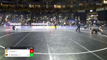 157 lbs Round Of 32 - Jackson Hurst, Chattanooga vs Daniel Manibog, Oklahoma State