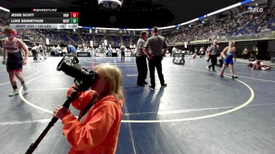 135 lbs Round Of 32 - Jesse Scott, New Castle vs Luke Bennethum, Northern Lebanon