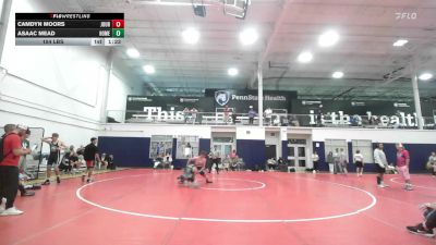 154 lbs Quarterfinal - Camdyn Moors, Journeymen Wrestling Red - HSC vs Asaac Mead, Homegrown White - HSC