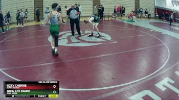 125-127 lbs 3rd Place Match - Nixin Los Banos, Palo Verde vs Ozzy Cherrie, SLAM! NEVADA