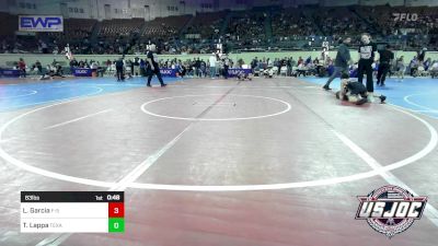 83 lbs Quarterfinal - Liam Garcia, F-5 Grappling vs Tucker Lappa, Texas Elite Wrestling