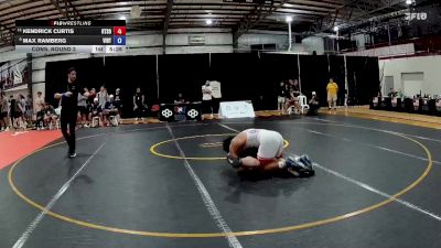 97 kg Cons. Round 3 - Kendrick Curtis, RTC South vs Max Ramberg, Viking RTC