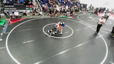 150 lbs Cons. Round 3 - Niko Bitton, World Team Training Center vs Adam Vasquez, Rough House Wrestling Club