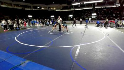 Girls 130 lbs Champ. Round 2 - Lindy Strowbridge, Rogers (Puyallup) (Girls) vs Francoise Debi-Patterson, Curtis (Girls)