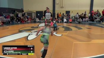 55 lbs Round 5 - Etta Burke, Cresco Youth Wrestling Club vs Lennox Sather, St. Peter Saints