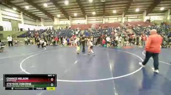 72 lbs Round 2 - Chance Nelson, Bear River vs Stetson Osborne, Riverton Wolf Pack Wrestling