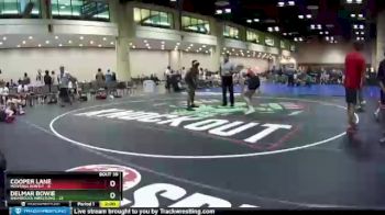132 lbs Round 8 (10 Team) - Delmar Bowie, Shamrocks Wrestling vs Cooper Lane, Montana Huntly