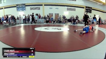 120 lbs Cons. Round 1 - Tyler Wiley, Richmond Wrestling Club vs Brice Emery, Hammer Down Academy