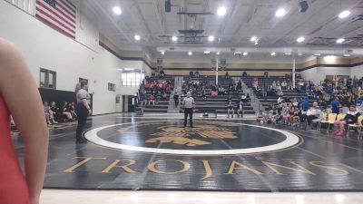 105 lbs Semis & 1st Wb (8 Team) - Brantlee Holbrook, River Ridge vs Ashley Morales, Gainesville
