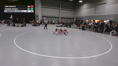 92 lbs Cons. Rd Of 32 - Liam Schutte, Summit Wrestling Academy vs Hudson Utesch, Siouxland Wrestling Academy