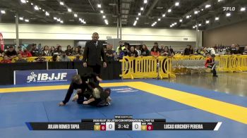 Lucas Kirchoff Pereira vs Julian Romeo Tapia 2026 IBJJF Jiu-Jitsu CON International