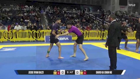 David Ka Chun Ng vs Jesse Ryan Bazzi 2025 Pan IBJJF Jiu-Jitsu No-Gi Championship
