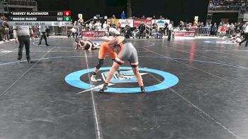 4A 190 lbs Quarterfinal - Reggie Suazo, Taos vs Harvey Blackwater, Aztec