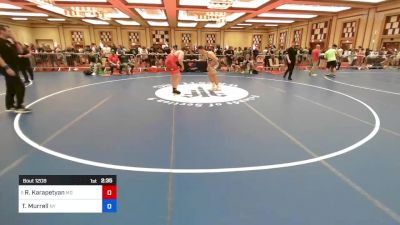 195 lbs Round Of 16 - Ruben Karapetyan, Md vs Tymothey Murrell, Ny