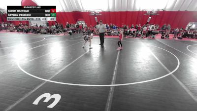 14U Boys - 75 lbs Cons. Round 2 - Wyatt Trapp, Lakeland Wrestling Club vs Cameron Ford, Mt. Horeb Wrestling Club