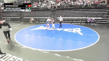 6A 125 lbs Cons. Round 2 - Rachel Wischerath, Syracuse vs Brynlee Mackay, Riverton