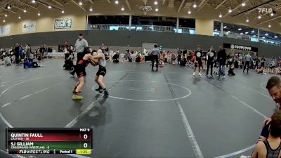 72 lbs Round 3 - Quintin Faull, Cali Red vs SJ Gilliam, Crossroads Wrestling