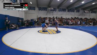 194 lbs Champ. Round 2 - Kaleo Garcia, Gilroy vs Marcos Gatica Hernandez, Los Altos